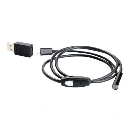 Well 1m 6led micro usb endoscope borescope inspection snake tube video camera for sale