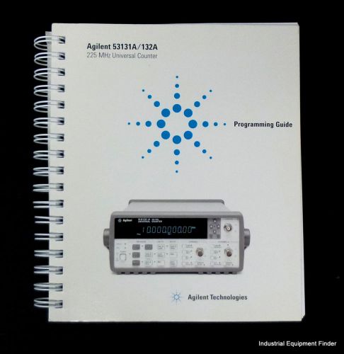 Agilent 53131A/132A 225 MHz Universal Counter Programming Guide 53131-90044