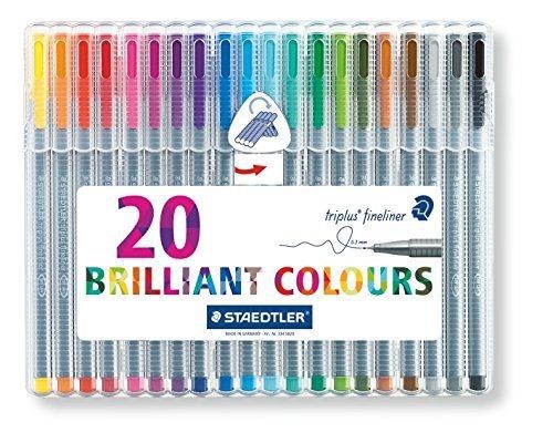 STD334SB20A6 - Staedtler Triplus Fineliner Pens