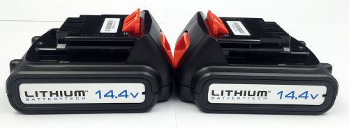 2units x Black &amp; Decker BL1514 14.4v Li-ion 1.5ah Power tool battery For New