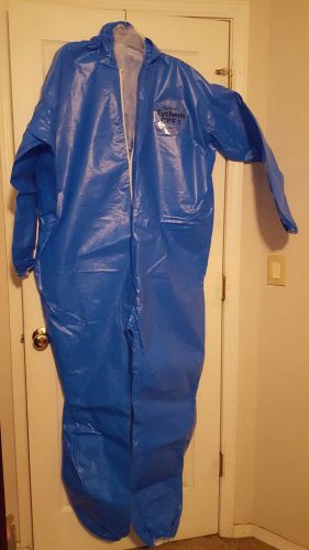 DuPont Tychem CPF 1 Chemical Protection COVERALL 4X Large BLUE