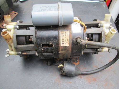Eastman Kodak 45019 duel pump,220 volt, March MFG, photo,film processor motor