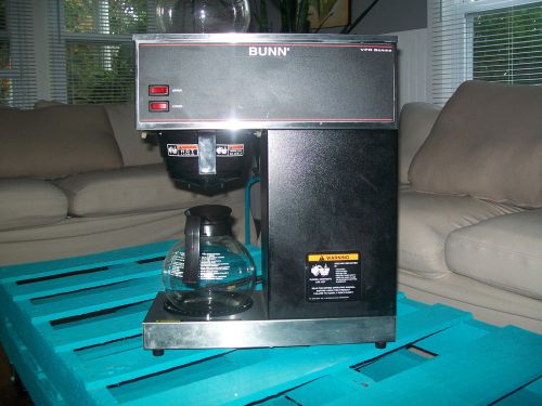 BUNN 33200.0015 VPR-2GD 12-Cup Pourover Commercial Coffee Brewer w/ Glass pots.