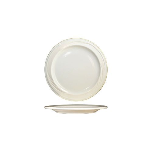 International Tableware Y-16 York White 10-5/8&#034; Plate - 12 / CS