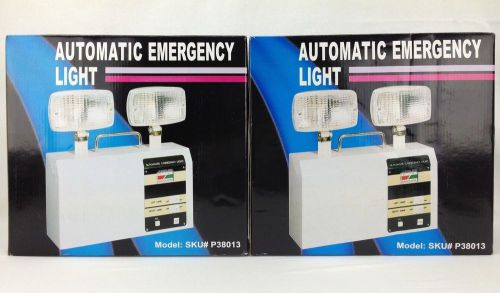 Automatic Emergency Lights P38013 Power Outage Security Lights PARTS OR REPAIR