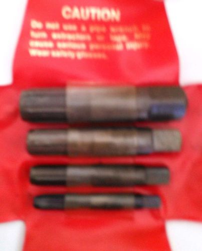 Ridgid 4pc. Pipe Extractor Set No.880 in Case FREE SHIPPING b44