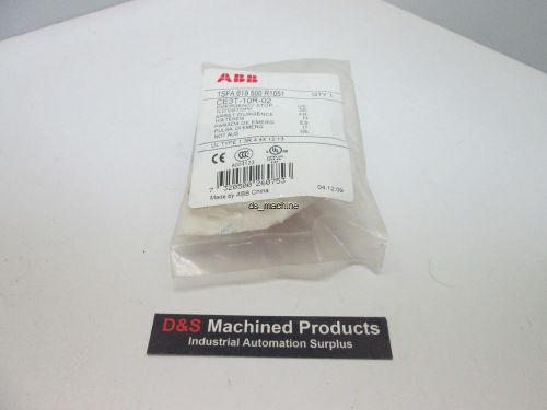 New ABB CE3T-10R-02 Type-C Maintained Twist Pushbutton 300V, 5A