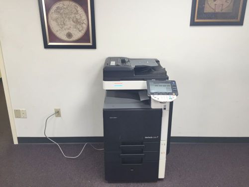 Konica Bizhub C220 Color Copier Machine Network Printer Scanner