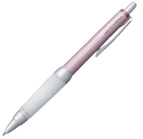 New uni-ball jetstream ballpoint pen alpha gel 0.7 mm grip series pink body f/s! for sale