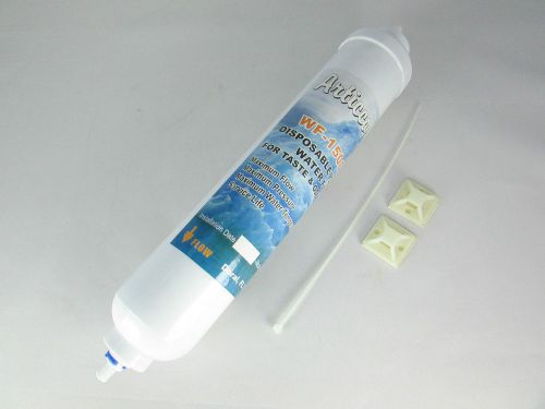 DISPOSABLE ICE MAKER WATER FILTER WF-1500WQC REPLACES WHIRLPOOL 4378411RB
