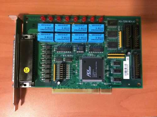 Adlink NuDAQ PCI-7250 8 Channel Digital I/O Relay PCI Card REV.A3 TESTED