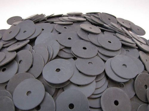 50 rubber washers  1.5 &#034; od x 3/16 id x .040 (13/32 ) thick  - anti vib nice ! for sale
