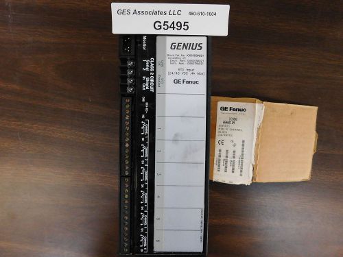 GE FANUC IC660EBA021L Genius RTD 6 Channel Block 24/48DC
