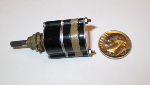 Grayhill miniature rotary switch 1 pole - 6 positions 1/2&#034; od series 09  nos for sale