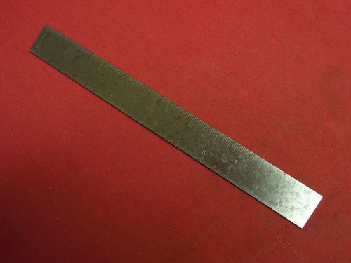 Darling, Brown &amp; Sharp: 12&#034; Steel Rule: EARLY &amp; COLLECTIBLE