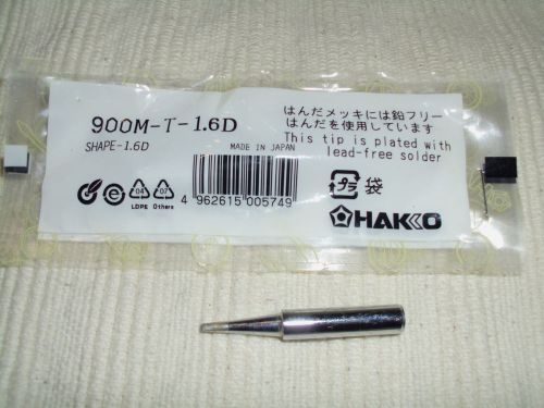 (10) New Hakko 900M-T-3.2D  + 2.4D + 1.6D + 1.2D Soldering Tips read description