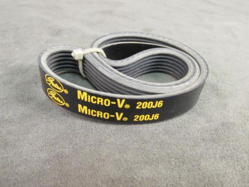 NEW Gates Micro-V 200J6 Belt - Free Shipping