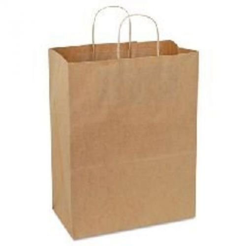 Bag Shopping Handle Kraft 65Lb GEN Grocery Bags 84621 079594846219
