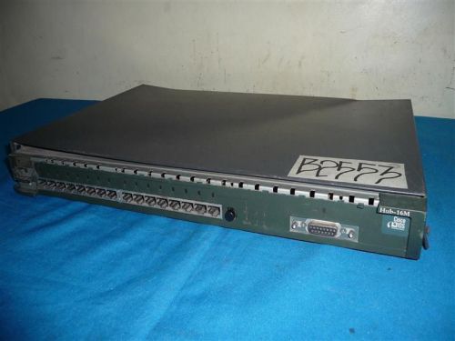 Lot 5pcs Cisco HP 1516M J3188A 10 Base-T Hub-16M w/ broken parts