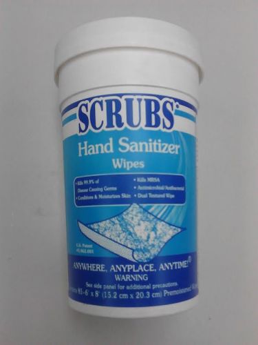 Scrubs Hand Sanitizer Wipes -2 PACK- (NEW)