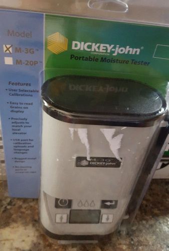 New, Dickey-John M-3G, Portable Moisture Tester