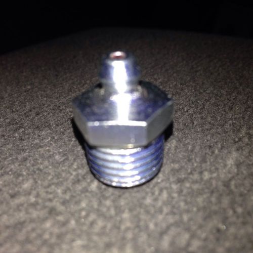 *new* 10 steel grease fitting zerk 1095k31, 1/4&#034; ptf male, straight, 7/8&#034; h for sale