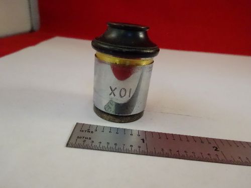 MICROSCOPE PART EYEPIECE 10X STEREO AO SPENCER AMERICAN OPTICS AS IS #M9-B-59