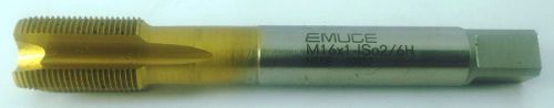 EMUGE Metric Tap M16x1 SPIRAL POINT HSSCO5% M35 HSSE TiN Coated