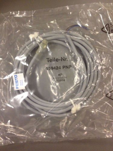 FESTO 159424 | 159 424  3 Pin PNP Connector Cable   NIB