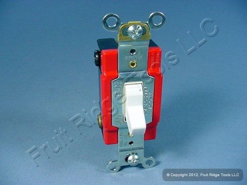 Cooper Wiring White INDUSTRIAL Toggle Wall Light Switch 4-WAY 20A 2224W