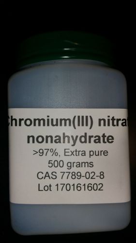 Chromium nitrate, &gt;97%, extra pure, 500 gm for sale