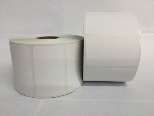 12 Rolls 2.25x1.25 Direct Thermal Zebra 2844 1000 Labels P/R