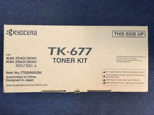 Genuine Copystar TK-677 Black Toner Cartridge
