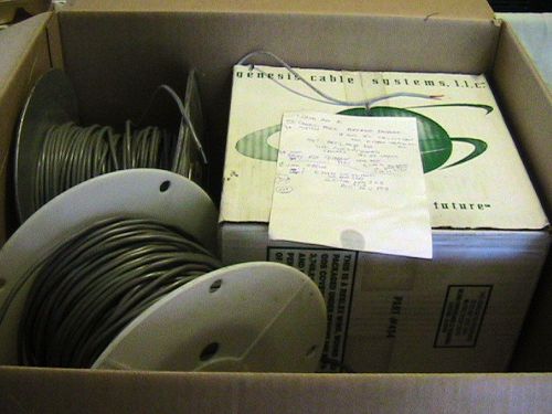 18 awg and 22 awg  2/c  wire pvc/pvc misc spools for sale