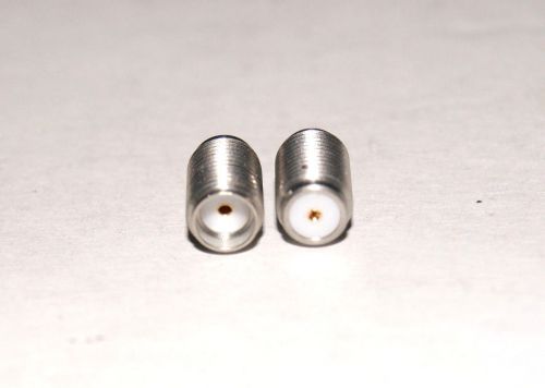 1x *new* tyco (amp/te) 1053261-1 stainless/gold 18ghz sma connector/adapter for sale