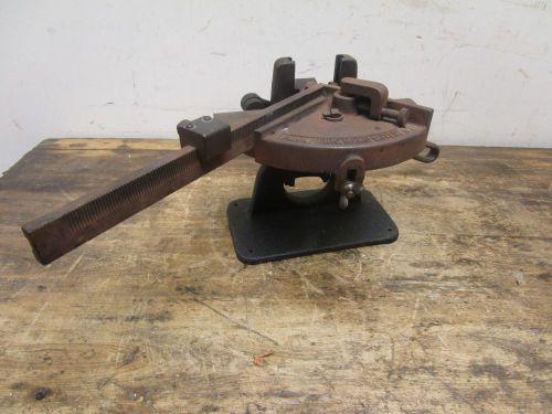 Antique H B Rouse Letterpress Miter Cutter for Lead Typesetting Print Shop Press