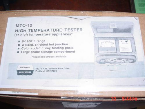 Uei high temp tester # mto-12 for sale