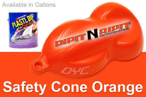 Performix plasti dip gallon of ready to spray cone orange rubber dip coating for sale