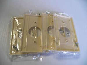 NEW LEVITON LOT OF 12 SINGLE GANG SMOOTH PLASTIC WALL PLATE COVER 86004