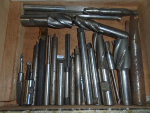 MACHINIST TOOLS LATHE MILL Machinsit Lot of Boring End Mill s Cutters and Other