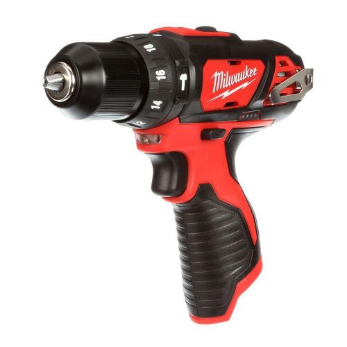 Milwaukee 12-volt lithium-ion cordless 3/8 in. hammer drill driver electric new for sale