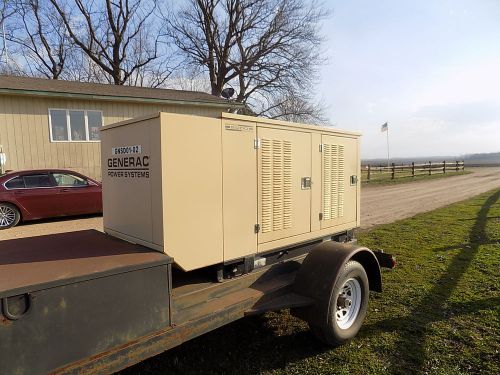 Generac 25 KW  Diesel, trailer mount FREE SHIPPING