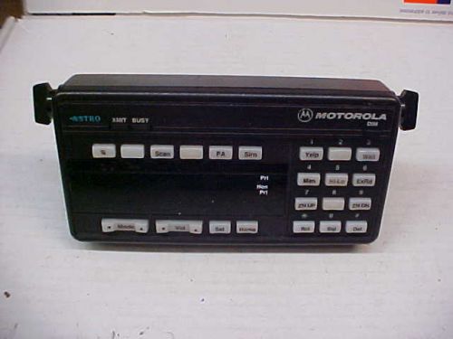 motorola astro spectra radio w9 remote display keypad head bracket hcn1078c a347