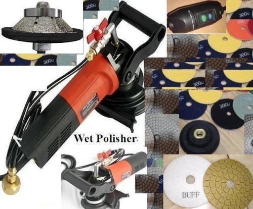 Wet polisher 1/2&#034; 13mm bevel bullnose e13 router polishing pad damo buff granite for sale