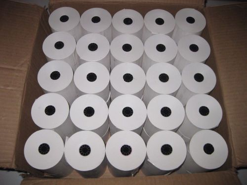(50) Rolls POS Thermal Receipt Paper 3-1/8&#034; P358 (7530-07-000-0103) NEW