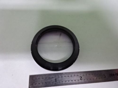 MICROSCOPE PART LEICA LENS SHIELD FOR STEREO OBJECTIVE OPTICS AS IS B#AF-20