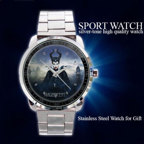 Malefincent Angelina Jolie Sport Metal Watch