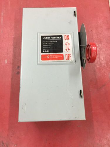 USED CUTLER-HAMMER 30AMP DISCONNECT SWITCH DH361FGK