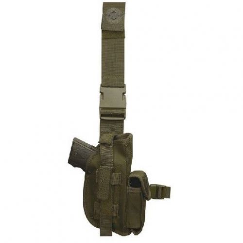 5ive star gear 5533000 dln-5s tactical drop leg holster rh od green nylon for sale