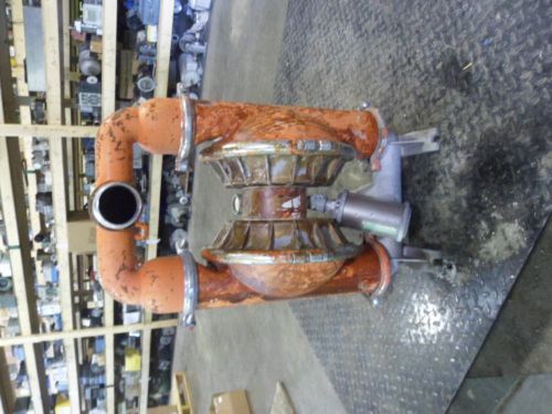 WILDEN DIAPHRAGM PUMP 3&#034; IRON/ALUMINUM #614122J NO TAG USED